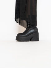 Load image into Gallery viewer, WINDSORSMITH x Black Leather Platform Boot (9)