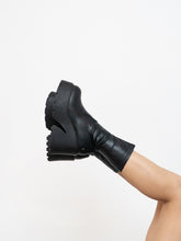 Load image into Gallery viewer, WINDSORSMITH x Black Leather Platform Boot (9)