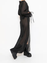 Load image into Gallery viewer, Modern x Sheer String Tie Frilly Blouse (XS-M)