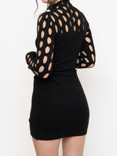 Load image into Gallery viewer, Knit Mockneck Cutout Bodycon Dress (S, M)