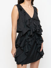 Load image into Gallery viewer, Vintage x BlackFrilly Pinstripe Dress (S, M)