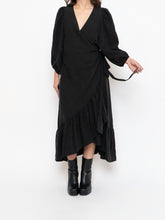 Load image into Gallery viewer, KOBI HALPERIN x Poofy Sleeve Wrap Babydoll Dress (S, M)