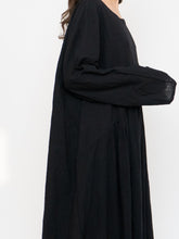 Load image into Gallery viewer, Modern x Linen-feel Bohemian Black Dress (XS-XL)