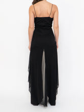 Load image into Gallery viewer, Vintage x Made in Canada x Layered Chiffon Jumpsuit (S, M)