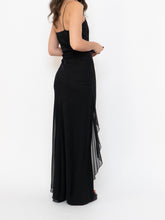 Load image into Gallery viewer, Vintage x Made in Canada x Layered Chiffon Jumpsuit (S, M)