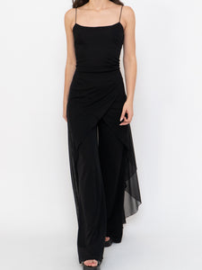Vintage x Made in Canada x Layered Chiffon Jumpsuit (S, M)