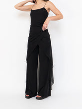 Load image into Gallery viewer, Vintage x Made in Canada x Layered Chiffon Jumpsuit (S, M)