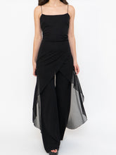Load image into Gallery viewer, Vintage x Made in Canada x Layered Chiffon Jumpsuit (S, M)