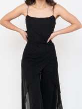 Load image into Gallery viewer, Vintage x Made in Canada x Layered Chiffon Jumpsuit (S, M)