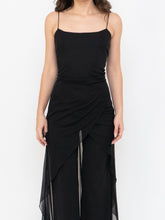Load image into Gallery viewer, Vintage x Made in Canada x Layered Chiffon Jumpsuit (S, M)