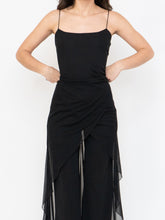 Load image into Gallery viewer, Vintage x Made in Canada x Layered Chiffon Jumpsuit (S, M)