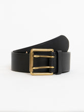 Load image into Gallery viewer, RALPH LAUREN x Black And Gold Leather Belt (S-L)