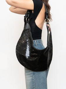 BCBG x Sequin Crescent Bag