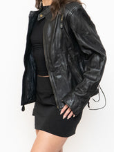 Load image into Gallery viewer, Vintage x Black Butter Leather Biker Jacket (XS-M)