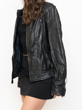 Load image into Gallery viewer, Vintage x Black Butter Leather Biker Jacket (XS-M)