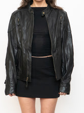 Load image into Gallery viewer, Vintage x Black Butter Leather Biker Jacket (XS-M)