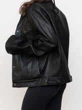 Load image into Gallery viewer, LEVIS x Faux Leather Button Up &amp; Zip Jacket (XS-M)