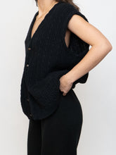 Load image into Gallery viewer, Vintage x HYDE PARK Knit Button Up Vest (XS-XL)