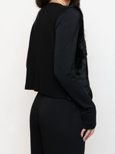 Load image into Gallery viewer, Vintage x NINA LEONARD Knit &amp; Faux Fur Vest (S-L)