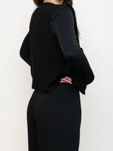 Load image into Gallery viewer, Vintage x NINA LEONARD Knit &amp; Faux Fur Vest (S-L)