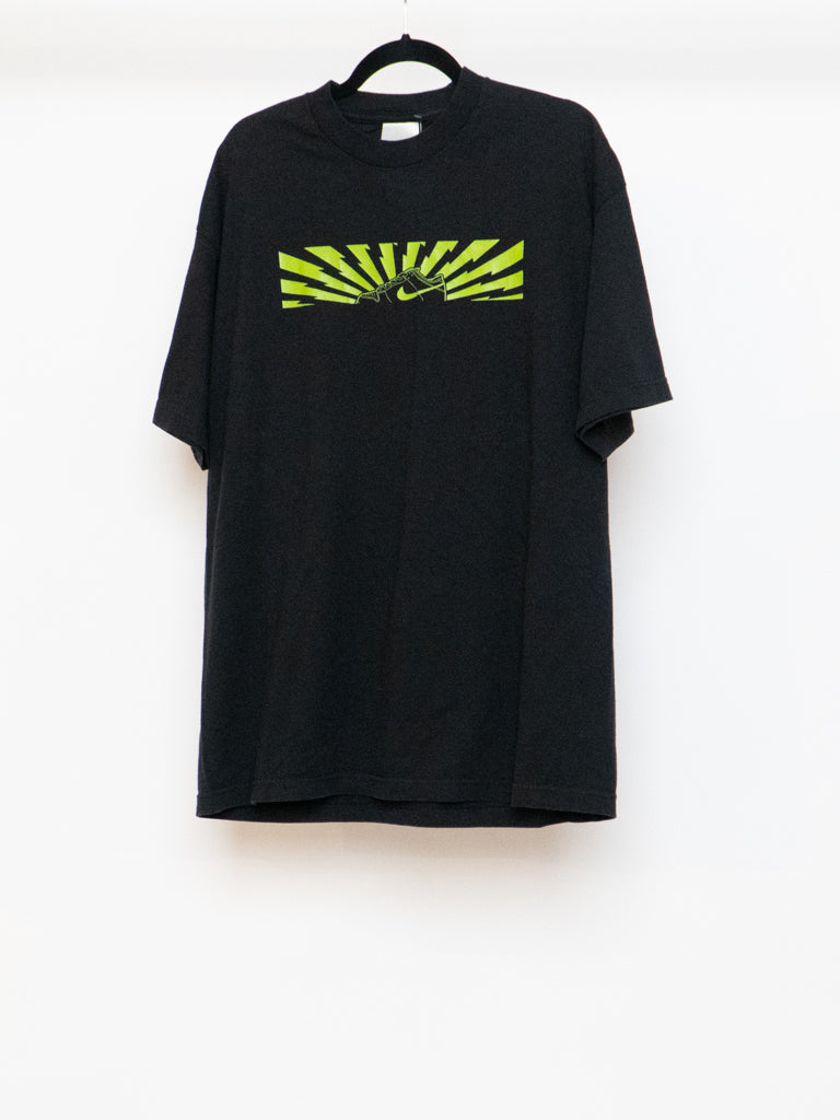 Vintage x NIKE Neon Green Shoe Tee (XL)