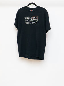 Vintage x When I Snap Tee (L)