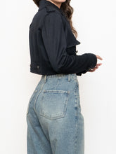 Load image into Gallery viewer, Modern x Black Cropped Blazer (XS, S)