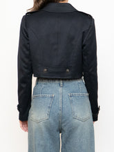 Load image into Gallery viewer, Modern x Black Cropped Blazer (XS, S)