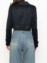 Load image into Gallery viewer, Modern x Black Cropped Blazer (XS, S)