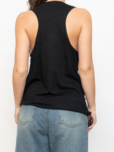 STELLA MCCARTNEY x Black Sequin Baggy Tank (XS-M)