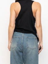 Load image into Gallery viewer, STELLA MCCARTNEY x Black Sequin Baggy Tank (XS-M)