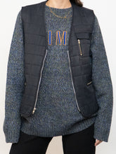Load image into Gallery viewer, Vintage x Black Lightweight Quilted Vest (XS-M)