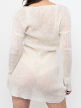 Load image into Gallery viewer, Vintage x Cream Mohair Sweater Dress (XS-M)
