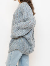 Load image into Gallery viewer, Vintage x Pale Blue Colourful Speckled Knit Sweater/Dress (XS-L)