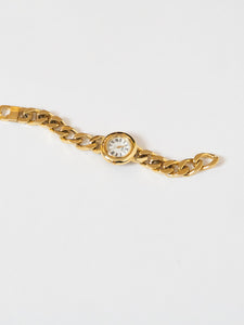 Vintage x Thick Gold Chain Watch