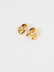 Vintage x Gold Mask Earrings