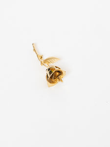 Vintage x Gold Rose Broach