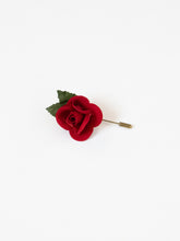 Load image into Gallery viewer, Vintage x Red Rose Broach
