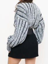 Load image into Gallery viewer, Vintage x Made in Korea x NINO FORIEN Black &amp; White Knit Sweater (XS-2XL)