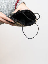 Load image into Gallery viewer, Vintage x Plaid Beaded Mini Purse