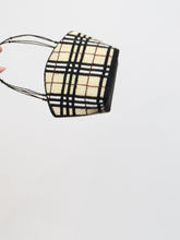 Load image into Gallery viewer, Vintage x Plaid Beaded Mini Purse