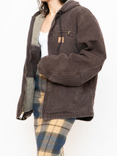 Load image into Gallery viewer, CARHARTT x Brown Worn Fleece Lined Jacket (M-XL)