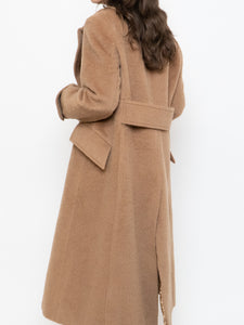 SANDRA ANGELOZZI x Camel Wool, Alpaca-Blend Jacket (XS, S)
