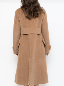 SANDRA ANGELOZZI x Camel Wool, Alpaca-Blend Jacket (XS, S)