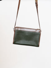 Load image into Gallery viewer, Vintage x Made in USA x DOONEY &amp; BURKE Green, Brown Leather Purse