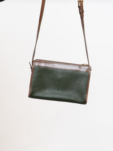 Vintage x Made in USA x DOONEY & BURKE Green, Brown Leather Purse