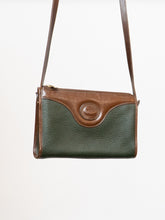 Load image into Gallery viewer, Vintage x Made in USA x DOONEY &amp; BURKE Green, Brown Leather Purse