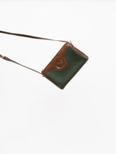 Load image into Gallery viewer, Vintage x Made in USA x DOONEY &amp; BURKE Green, Brown Leather Purse