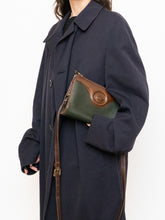 Load image into Gallery viewer, Vintage x Made in USA x DOONEY &amp; BURKE Green, Brown Leather Purse