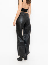 Load image into Gallery viewer, WILFRED x Black Wide-Leg Faux Leather Pants (S, M)